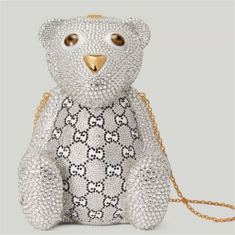 gucci teddy bear bag